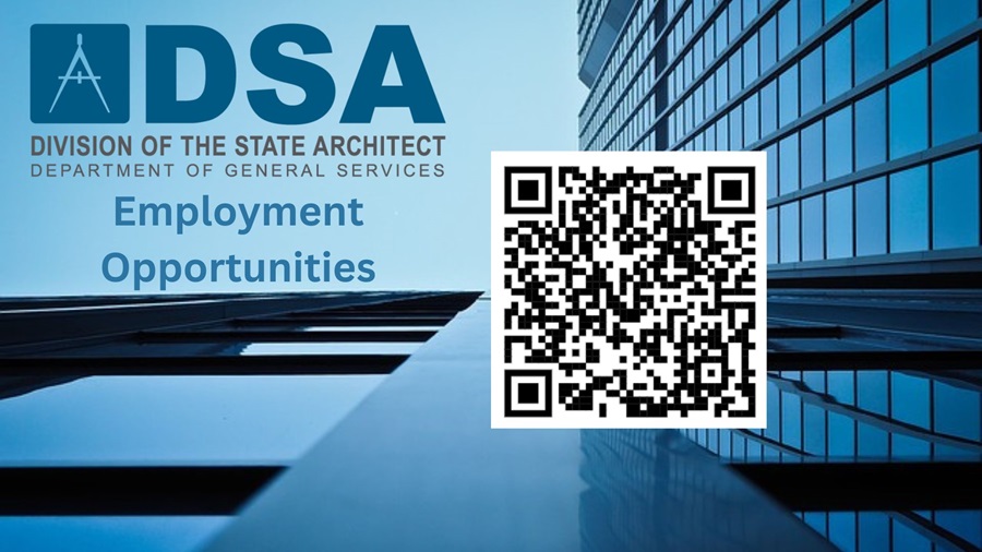 DSA QR code for employment opportunities.