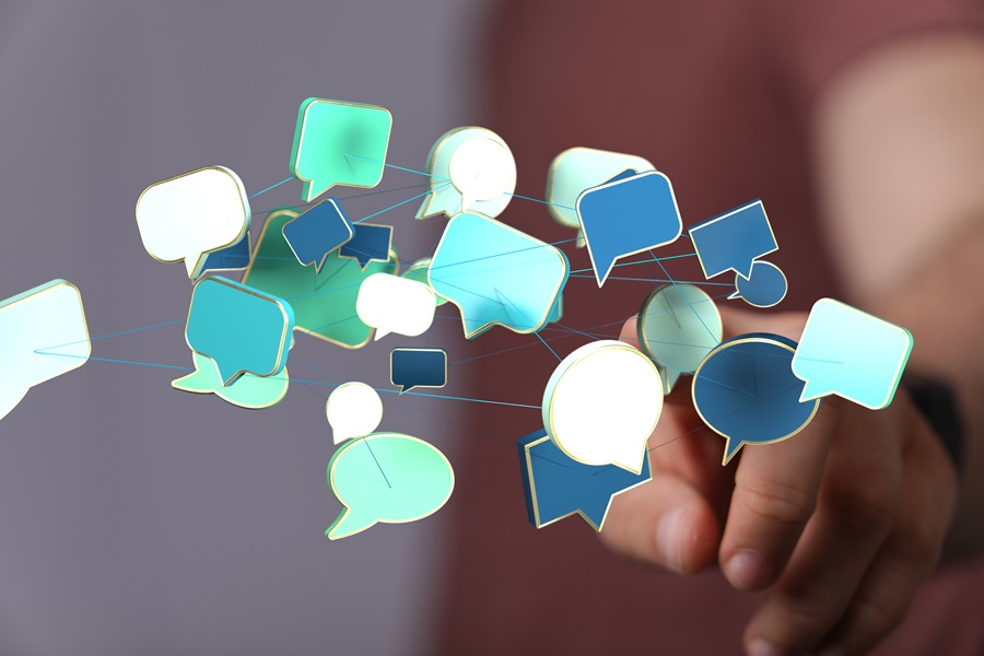 Multiple shaped text boxes