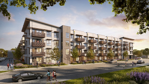 Riverside Affordable Housing Phase I Rendering